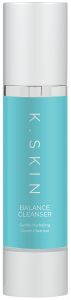 Skincare bottle: balance and cleanser